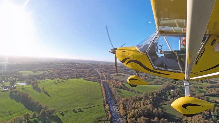 Premier Vol solo pour Julien sur Super Guépard !