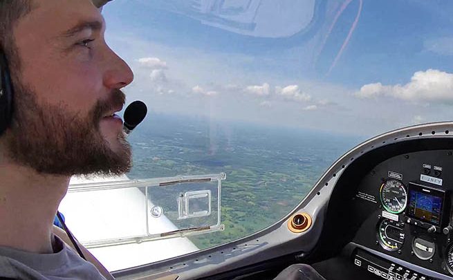 Jérémy valide son brevet de pilote !